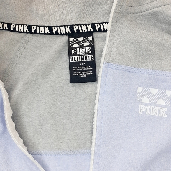 🪷Pink Victoria's Secret Track Jacket. Size S - Picture 3 of 8